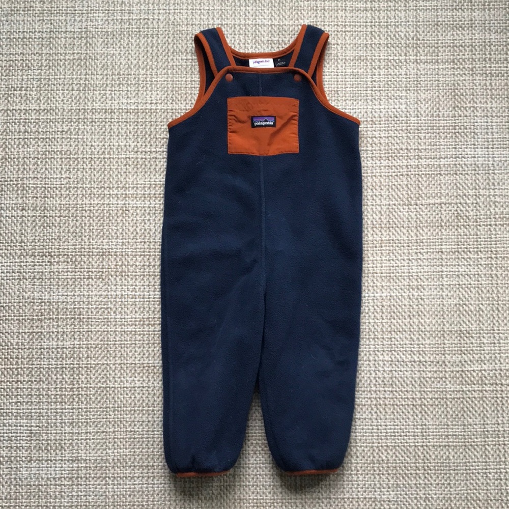 Patagonia Fleece Overalls (size 2T)